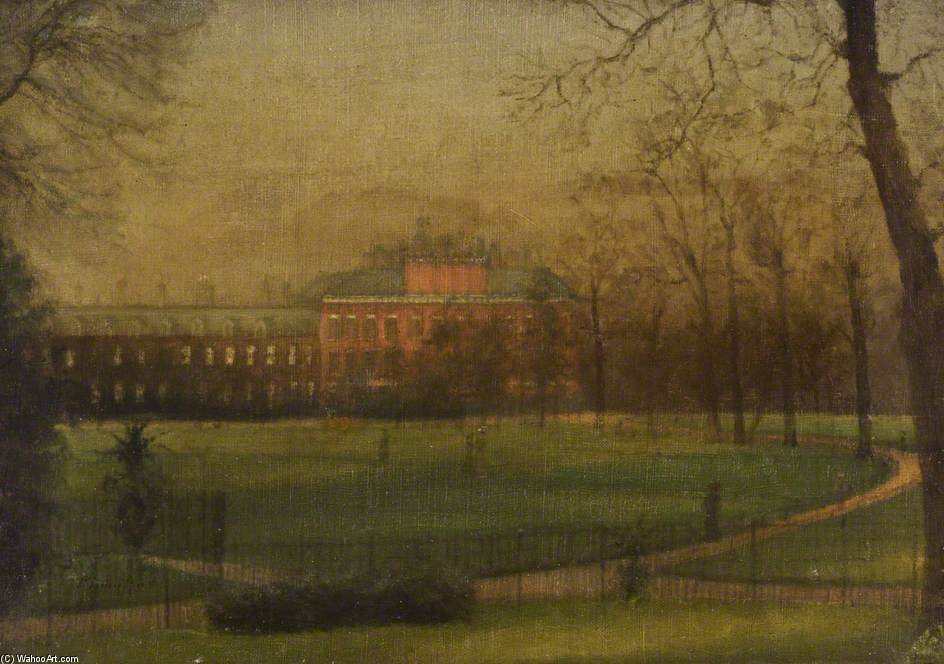 WikiOO.org - Encyclopedia of Fine Arts - Målning, konstverk Paul Fordyce Maitland - Kensington Palace Exterior