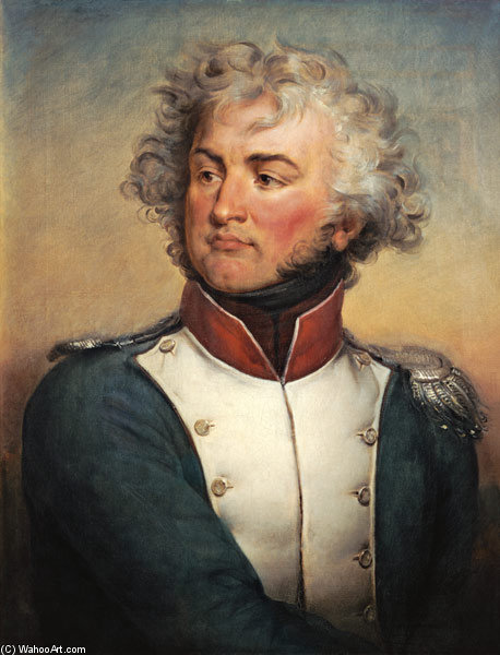WikiOO.org - Enciklopedija dailės - Tapyba, meno kuriniai Paulin Jean Baptiste Guerin - Portrait Of Jean Baptiste Kleber )
