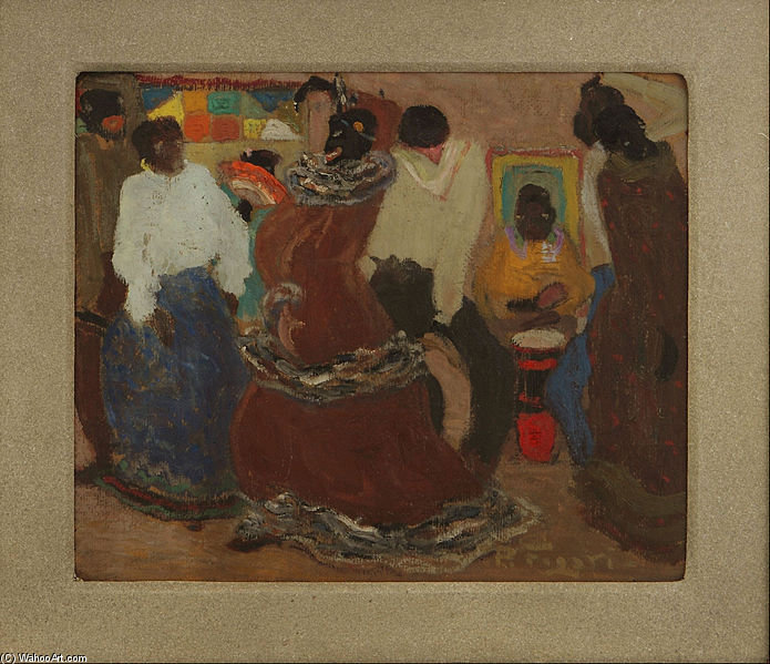 Wikioo.org - The Encyclopedia of Fine Arts - Painting, Artwork by Pedro Figari - Candombe