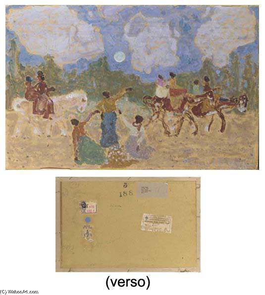 Wikioo.org - The Encyclopedia of Fine Arts - Painting, Artwork by Pedro Figari - La Vida