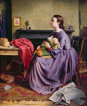 Wikioo.org - The Encyclopedia of Fine Arts - Painting, Artwork by Philip Hermogenes Calderon - Thy Will Be Done