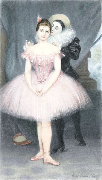 Wikioo.org – L'Encyclopédie des Beaux Arts - Peinture, Oeuvre de Albert Ernest Carrier Belleuse - a `whisper` de l'amour