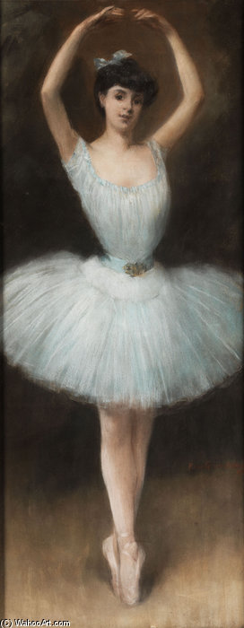 Wikioo.org - The Encyclopedia of Fine Arts - Painting, Artwork by Albert Ernest Carrier Belleuse - Ballet In Art Category