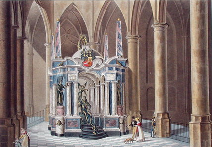 Wikioo.org - The Encyclopedia of Fine Arts - Painting, Artwork by Pierre Jacques Goetghebuer - Tomb Of William I Prince Of Orange At Delft