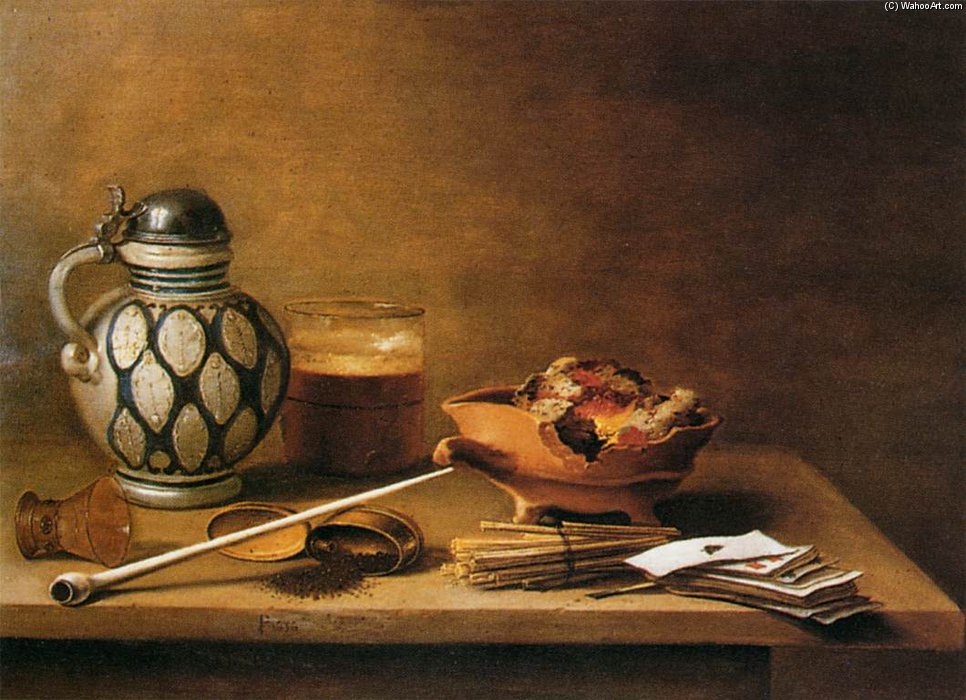 Wikioo.org - The Encyclopedia of Fine Arts - Painting, Artwork by Pieter Claesz - Still-life_2