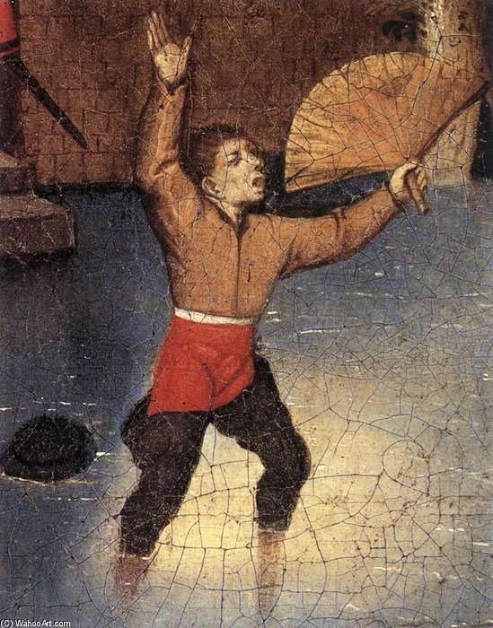 Wikioo.org - The Encyclopedia of Fine Arts - Painting, Artwork by Pieter The Younger Holsteyn - Proverbs (detail)_5