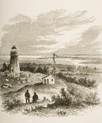 WikiOO.org - Енциклопедия за изящни изкуства - Живопис, Произведения на изкуството Reverend Samuel Manning - Sandy Hook New Jersey