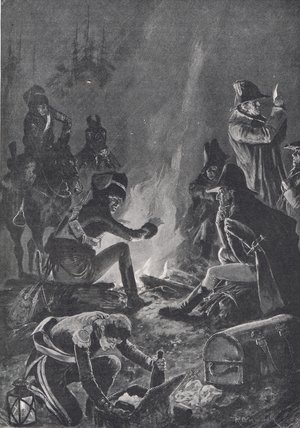 WikiOO.org - Εγκυκλοπαίδεια Καλών Τεχνών - Ζωγραφική, έργα τέχνης Richard Caton De Woodville - The Bivouac Before The Battle