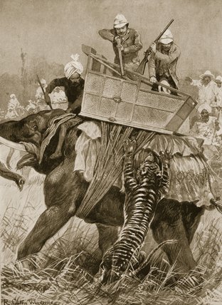 Wikioo.org - Bách khoa toàn thư về mỹ thuật - Vẽ tranh, Tác phẩm nghệ thuật Richard Caton De Woodville - The Visit Of The Prince Of Wales To India