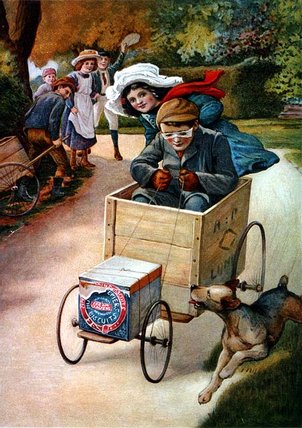 WikiOO.org - Енциклопедия за изящни изкуства - Живопис, Произведения на изкуството Richard Dickie Doyle - Illustration From 'motoring Book'