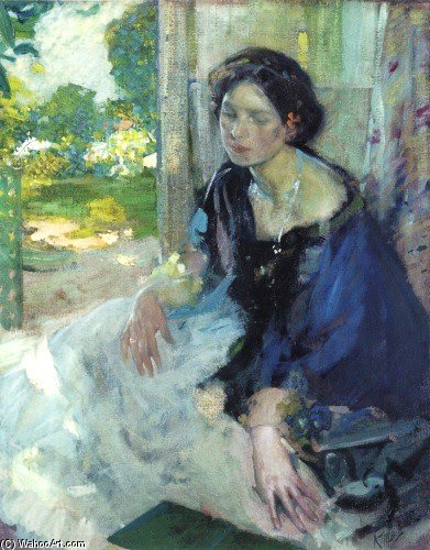 Wikioo.org - The Encyclopedia of Fine Arts - Painting, Artwork by Richard Edward Miller - The Shadow