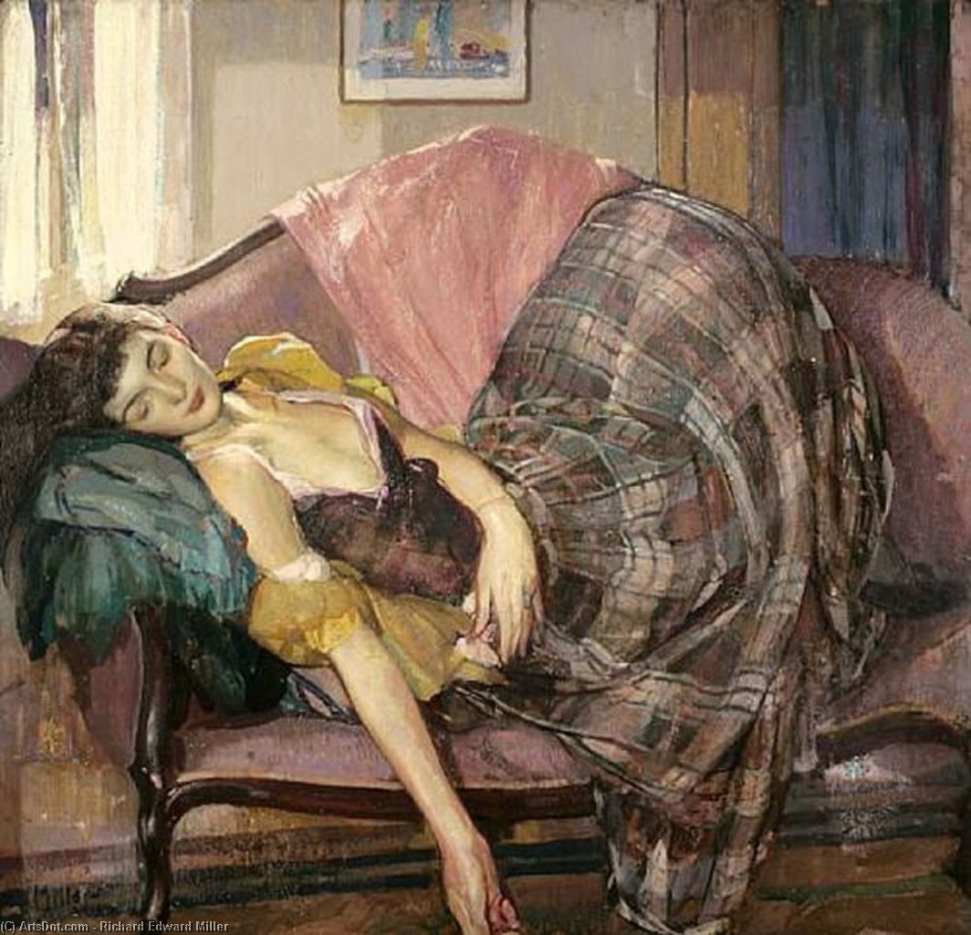 Wikioo.org - The Encyclopedia of Fine Arts - Painting, Artwork by Richard Edward Miller - Title Unknown