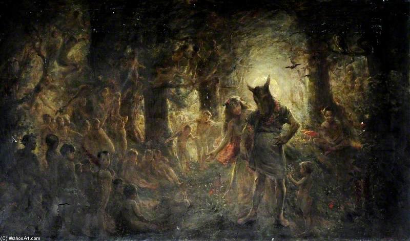 Wikioo.org - The Encyclopedia of Fine Arts - Painting, Artwork by Robert Fowler - A Midsummer Night's Dream