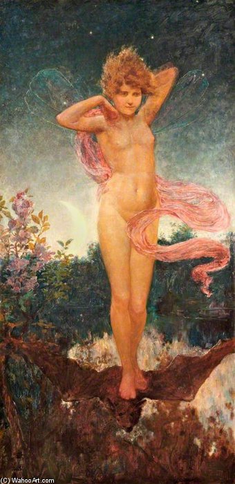 Wikioo.org – L'Encyclopédie des Beaux Arts - Peinture, Oeuvre de Robert Fowler - Ariel