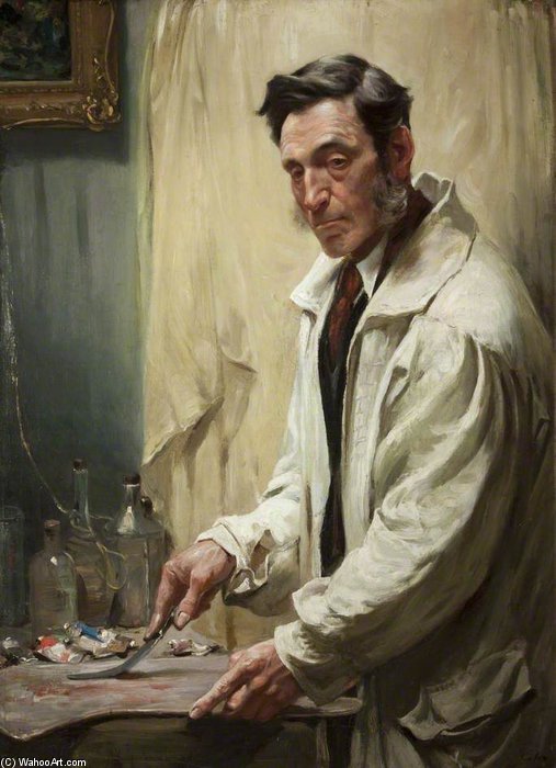 Wikioo.org - The Encyclopedia of Fine Arts - Painting, Artwork by Robert Fowler - Clean Palette