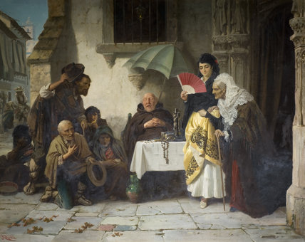WikiOO.org - 백과 사전 - 회화, 삽화 Robert Kemm - The Beggars