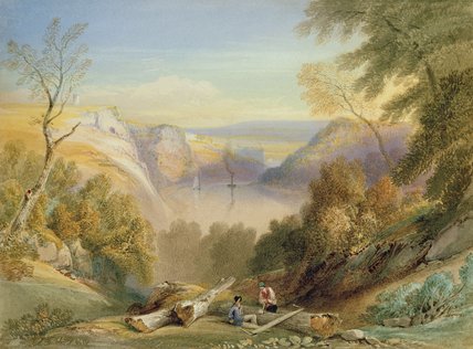 Wikioo.org - The Encyclopedia of Fine Arts - Painting, Artwork by Samuel Jackson - Avon Gorge From Leigh Woods
