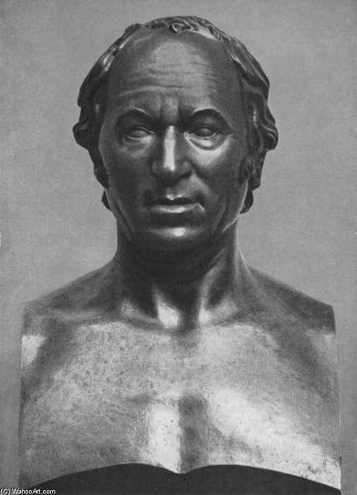 Wikioo.org - Encyklopedia Sztuk Pięknych - Malarstwo, Grafika Samuil Ivanovich Gal'berg - Bust Of The Sculptor Martos
