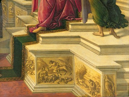 Wikioo.org - The Encyclopedia of Fine Arts - Painting, Artwork by Sandro Botticelli - Calumny Of Apelles