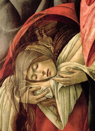 Wikioo.org – L'Encyclopédie des Beaux Arts - Peinture, Oeuvre de Sandro Botticelli - lamentation au cours de la christ mort