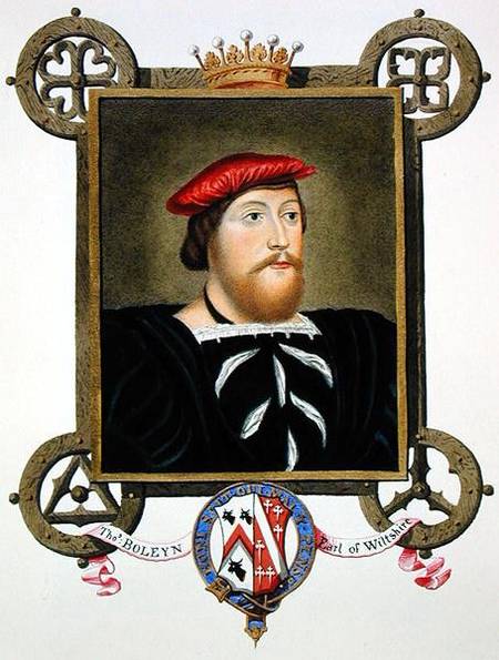 WikiOO.org - Enciclopédia das Belas Artes - Pintura, Arte por Sarah Countess Of Essex - Portrait Of Thomas Boleyn )
