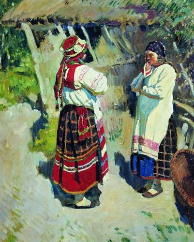 WikiOO.org - Encyclopedia of Fine Arts - Malba, Artwork Sergei Arsenievich Vinogradov - Women Of Tula