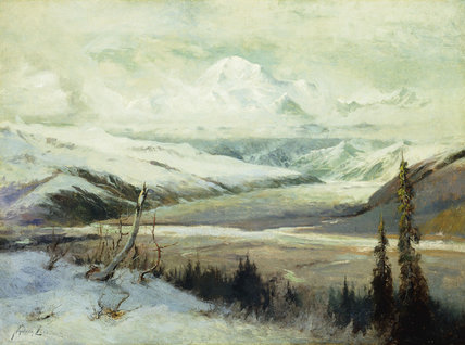 WikiOO.org - Encyclopedia of Fine Arts - Maľba, Artwork Sydney Mortimer Laurence - Mount Mckinley