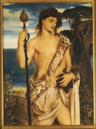 Wikioo.org - The Encyclopedia of Fine Arts - Painting, Artwork by Simeon Solomon - Bacchus