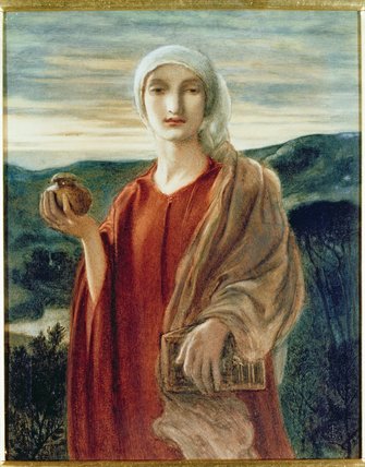 Wikioo.org - The Encyclopedia of Fine Arts - Painting, Artwork by Simeon Solomon - Classical Lady
