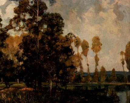 Wikioo.org - The Encyclopedia of Fine Arts - Painting, Artwork by Alfred Edward East - Autumn