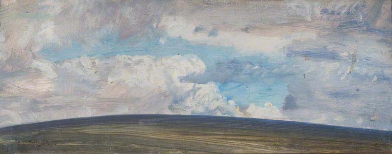 WikiOO.org - אנציקלופדיה לאמנויות יפות - ציור, יצירות אמנות Alfred James Munnings - Cloud Study On Exmoor