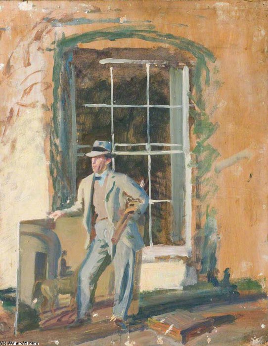 WikiOO.org - Encyclopedia of Fine Arts - Maalaus, taideteos Alfred James Munnings - Self Portrait