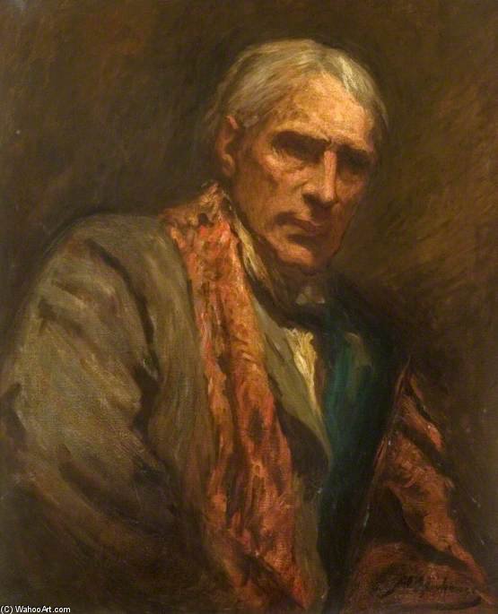 WikiOO.org - Encyclopedia of Fine Arts - Maalaus, taideteos Hubert Von Herkomer - Self Portrait