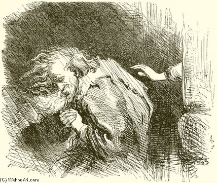 WikiOO.org - Enciklopedija likovnih umjetnosti - Slikarstvo, umjetnička djela John Gilbert - King Lear