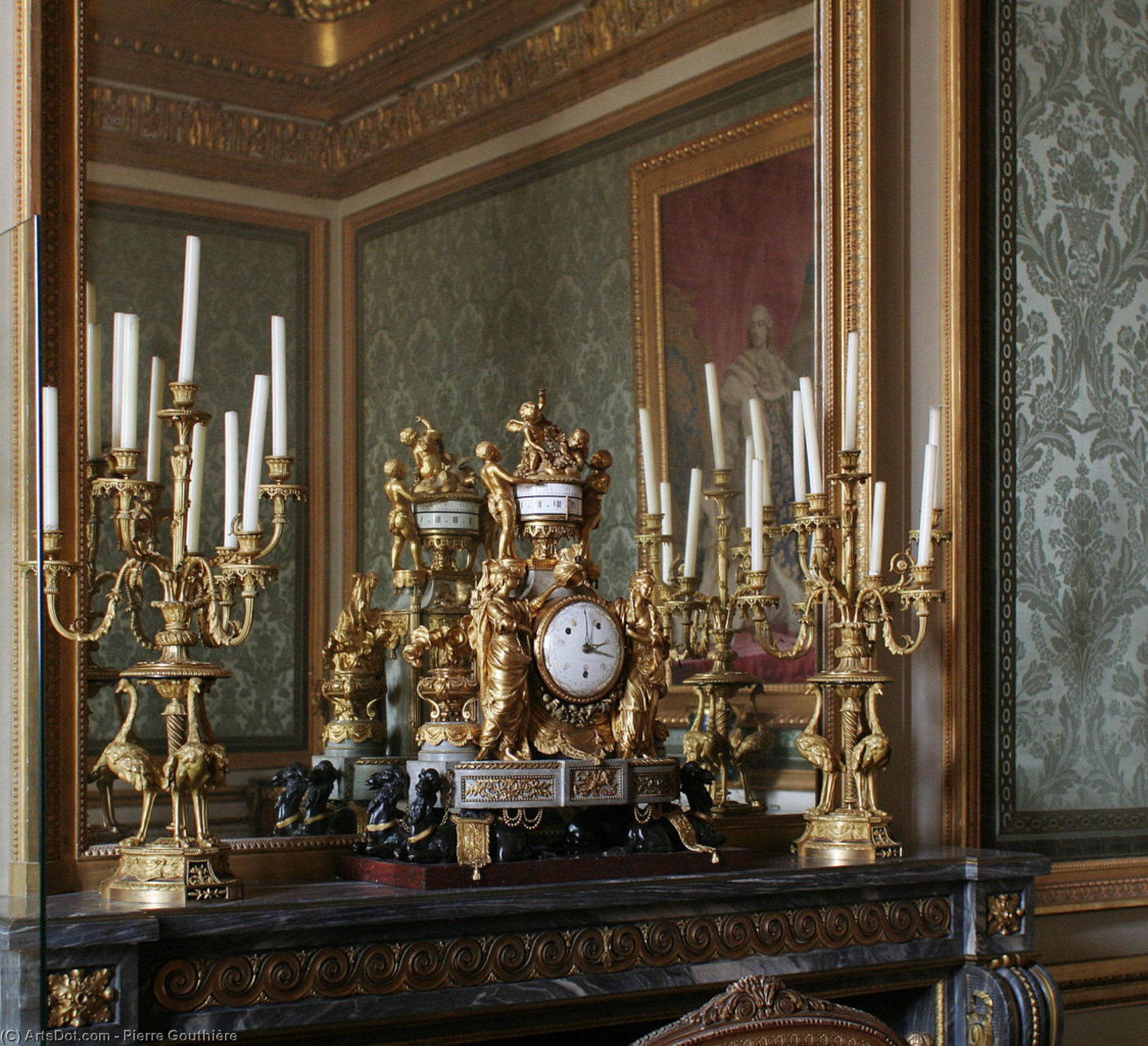 Wikioo.org - The Encyclopedia of Fine Arts - Painting, Artwork by Pierre Gouthière - Chateau De Versailles