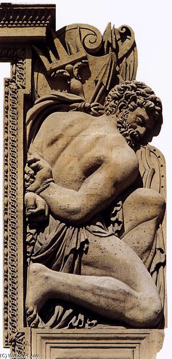 WikiOO.org - Εγκυκλοπαίδεια Καλών Τεχνών - Ζωγραφική, έργα τέχνης Pierre Lescot - Attic Of The Facade Of The Louvre