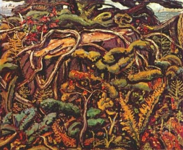 Wikioo.org - The Encyclopedia of Fine Arts - Painting, Artwork by Arthur Lismer - Canadian Jungle
