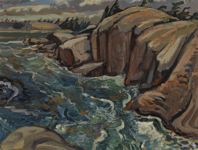 WikiOO.org - دایره المعارف هنرهای زیبا - نقاشی، آثار هنری Arthur Lismer - Georgian Bay Shoreline
