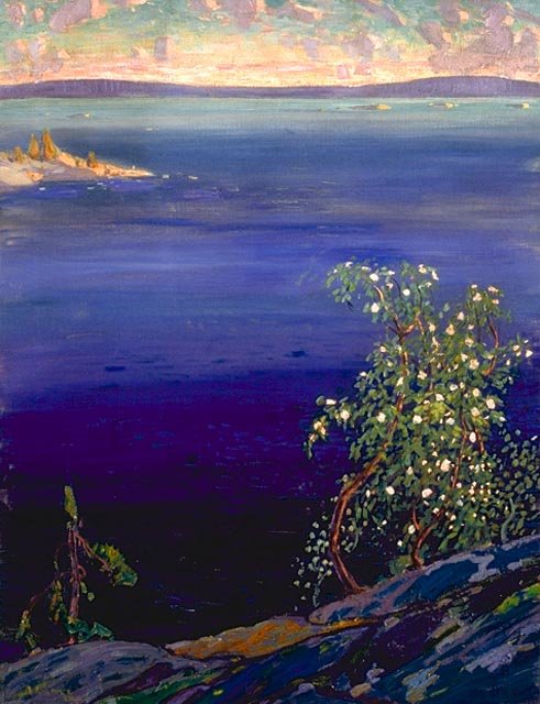 Wikioo.org - The Encyclopedia of Fine Arts - Painting, Artwork by Arthur Lismer - Georgian Bay, Spring