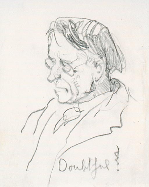 WikiOO.org - Енциклопедия за изящни изкуства - Живопис, Произведения на изкуството Arthur Lismer - Portrait Of Frederick Challener
