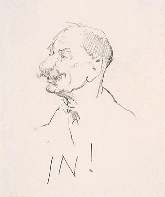 WikiOO.org - Encyclopedia of Fine Arts - Målning, konstverk Arthur Lismer - Portrait Of Horatio Walker