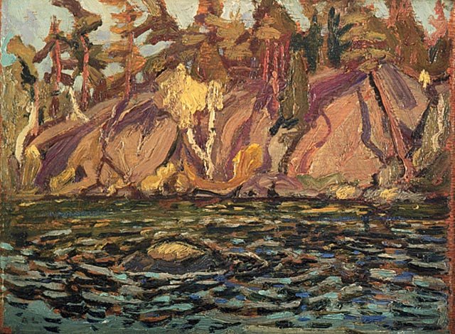 WikiOO.org - دایره المعارف هنرهای زیبا - نقاشی، آثار هنری Arthur Lismer - Shoreline, Georgian Bay