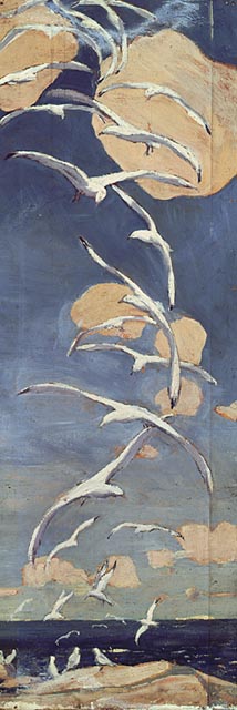 WikiOO.org - Енциклопедія образотворчого мистецтва - Живопис, Картини
 Arthur Lismer - The Sea Gulls