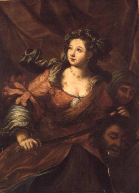Wikioo.org - The Encyclopedia of Fine Arts - Painting, Artwork by Bartolomeo Biscaino - Judith Leaving Holofernes Tent
