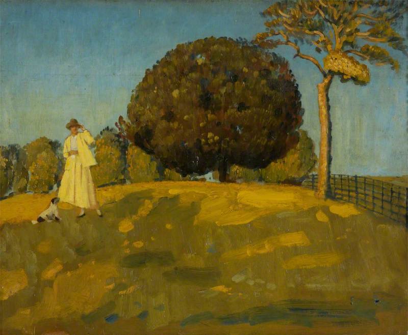 WikiOO.org - Enciklopedija likovnih umjetnosti - Slikarstvo, umjetnička djela Derwent Lees - The Round Tree