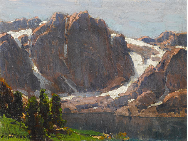 Wikioo.org - The Encyclopedia of Fine Arts - Painting, Artwork by Edgar Alwin Payne - Temple Crag