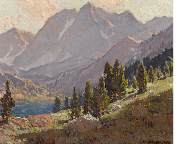 Wikioo.org - The Encyclopedia of Fine Arts - Painting, Artwork by Edgar Alwin Payne - View At Sabrina Lake