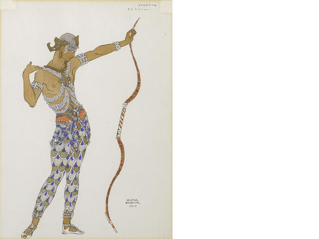 WikiOO.org - Enciklopedija dailės - Tapyba, meno kuriniai Georges Barbier - Dernière Nuit De Don Juan