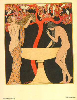 Wikioo.org - The Encyclopedia of Fine Arts - Painting, Artwork by Georges Barbier - Untitled