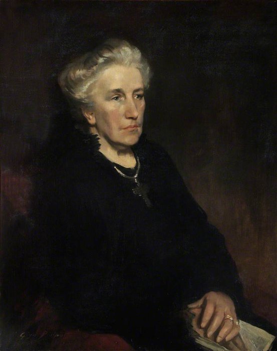 WikiOO.org - Encyclopedia of Fine Arts - Maleri, Artwork Glyn Warren Philpot - Louise Creighton, Wife Of Mandell Creighton, Bishop Of London